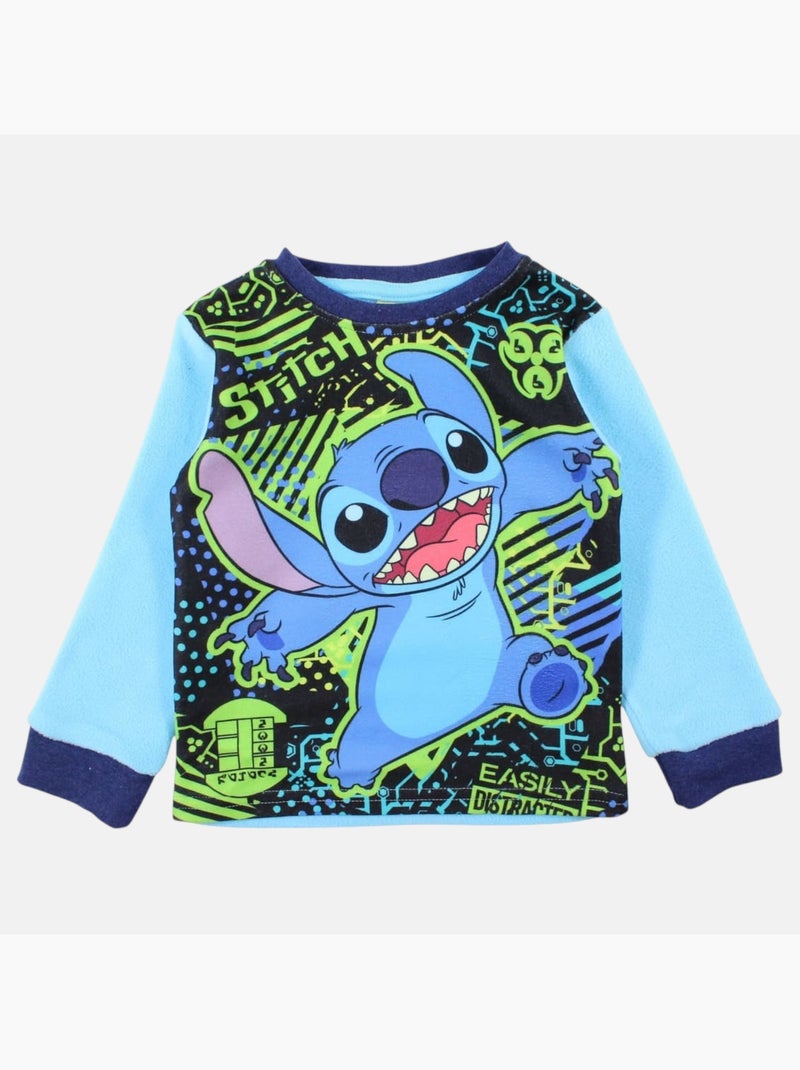 Disney - Pijama polar para niño Azul - Kiabi