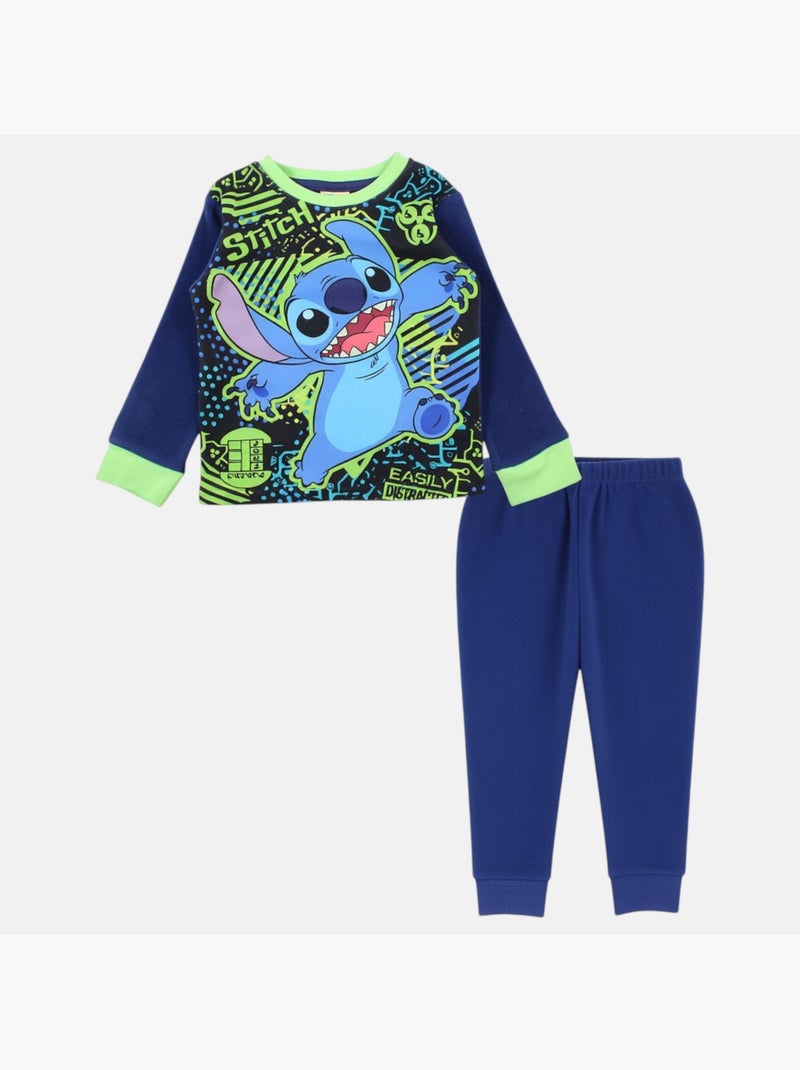 Disney - Pijama polar para niño Azul marino - Kiabi