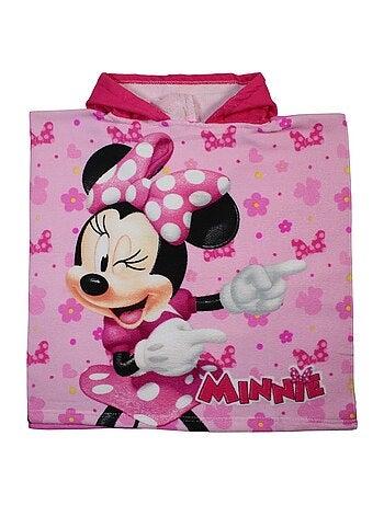 Disney - Poncho de poliéster Minnie niña
