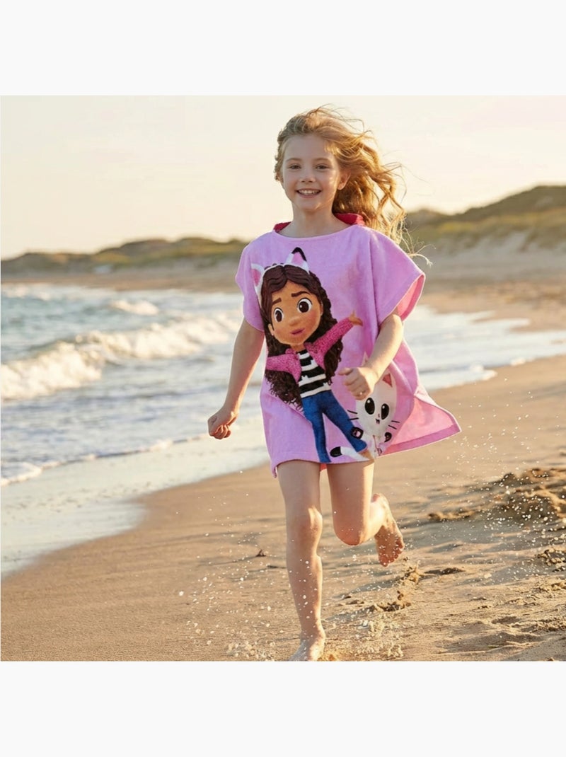 Disney - Poncho niña Rosa - Kiabi