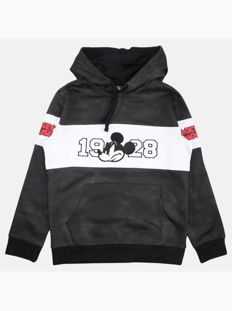 Disney - sudadera con capucha estampada, corte holgado Negro - Kiabi