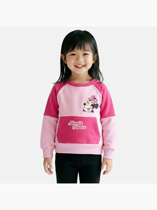 Disney - sudadera de cuello redondo estampada, con bolsillo canguro y ribetes - Kiabi