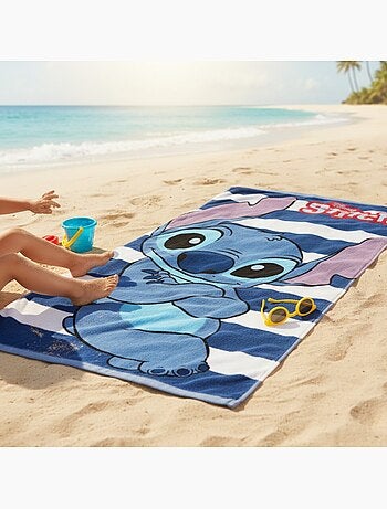 Disney - Toalla de playa infantil Stitch