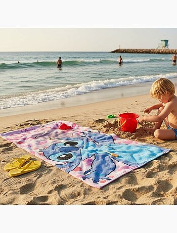 Disney - Toalla de playa infantil Stitch