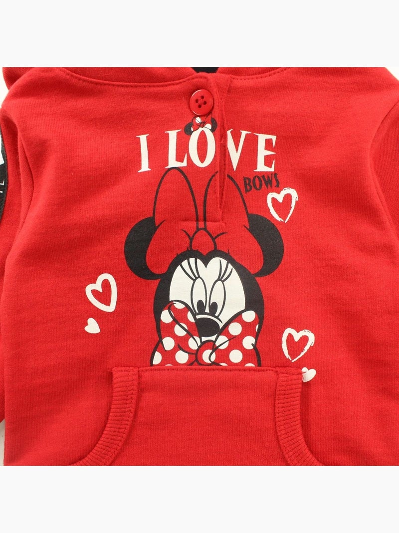 Disney - Vestido bebé polar Rojo - Kiabi