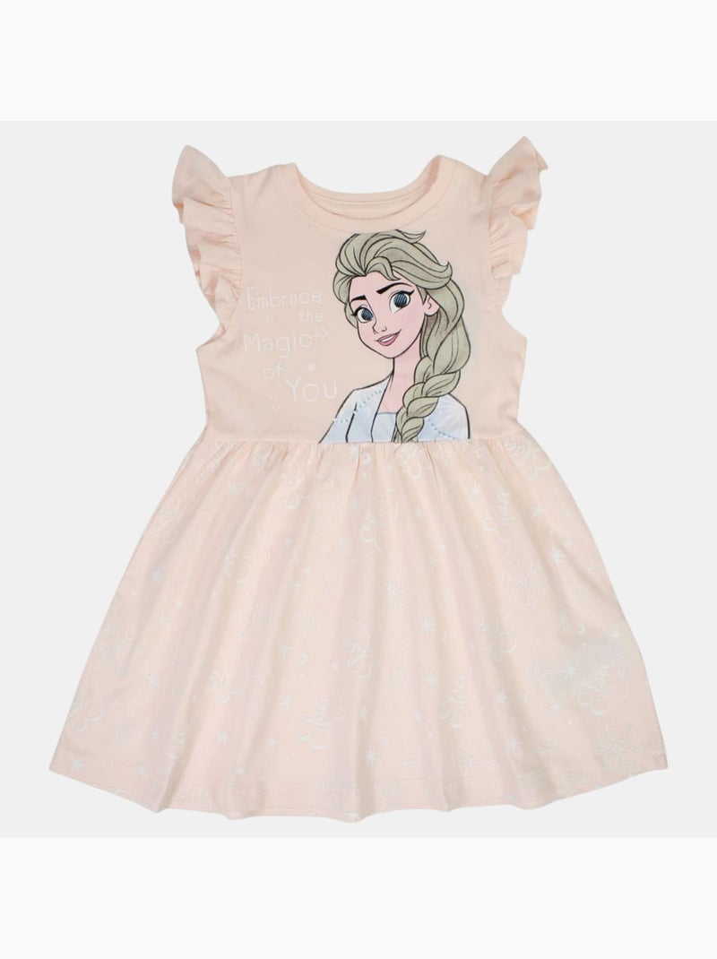 Disney - Vestido niña Naranja claro - Kiabi