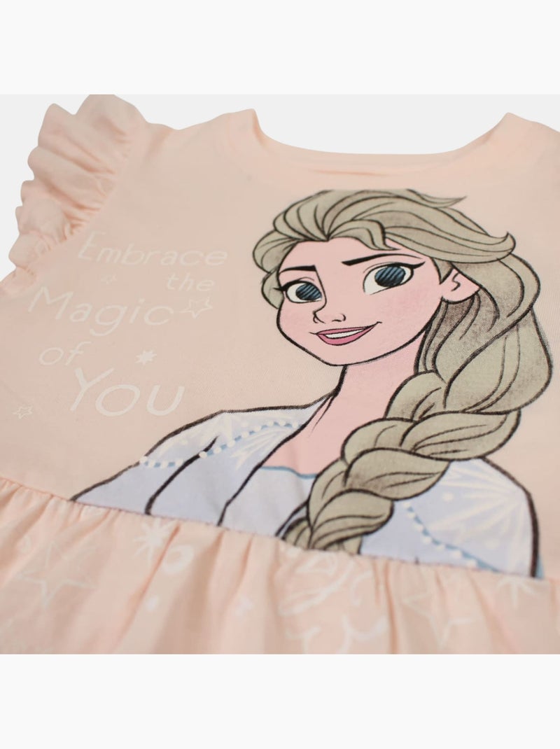 Disney - Vestido niña Naranja claro - Kiabi