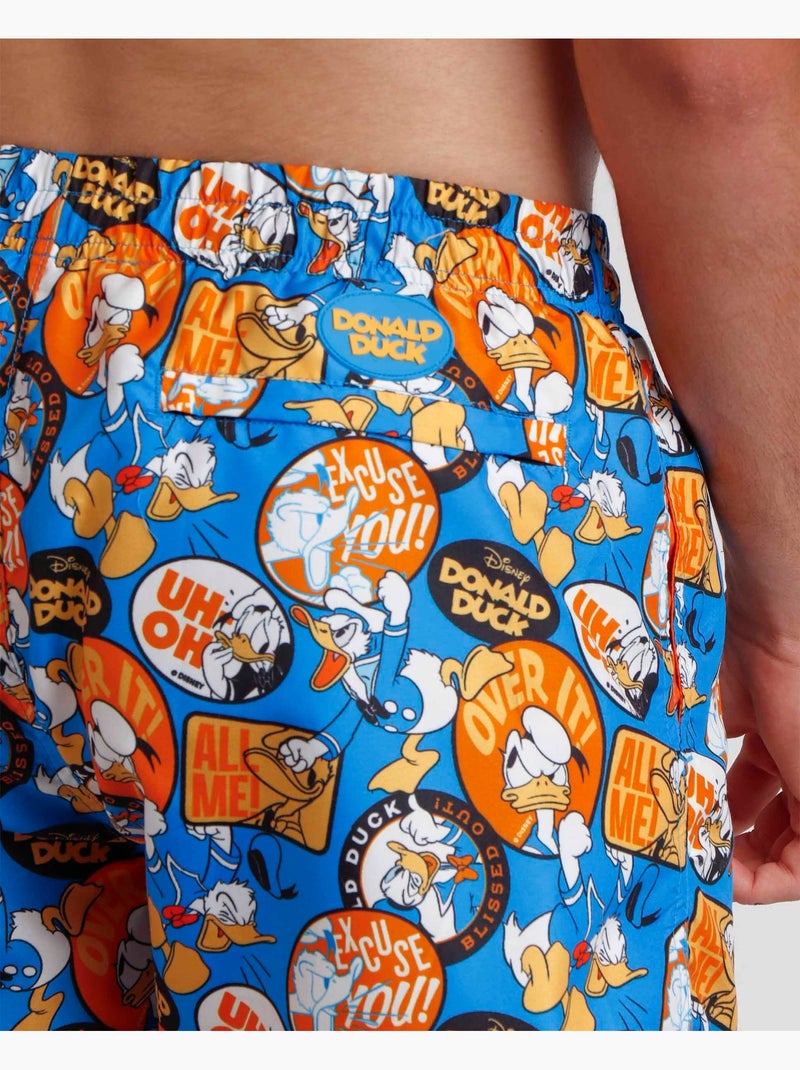 DISNEY Bañador Donald Pin para Hombre Azul - Kiabi