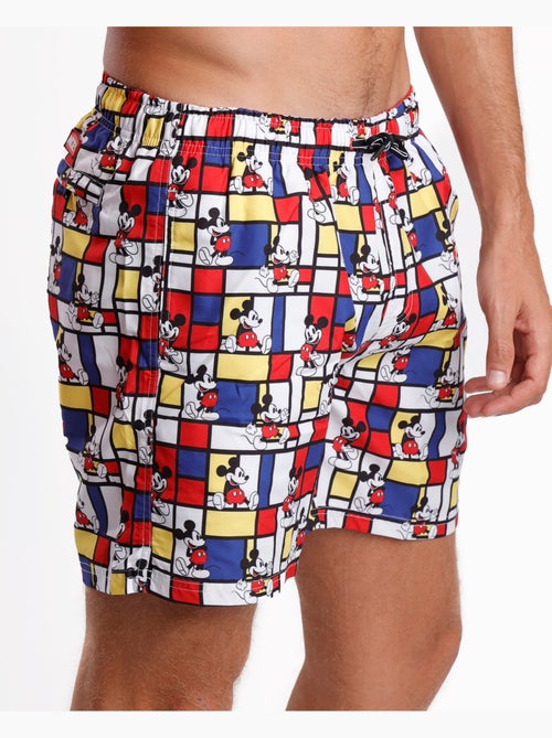 DISNEY Bañador Mickey Mondrian para Hombre - Kiabi
