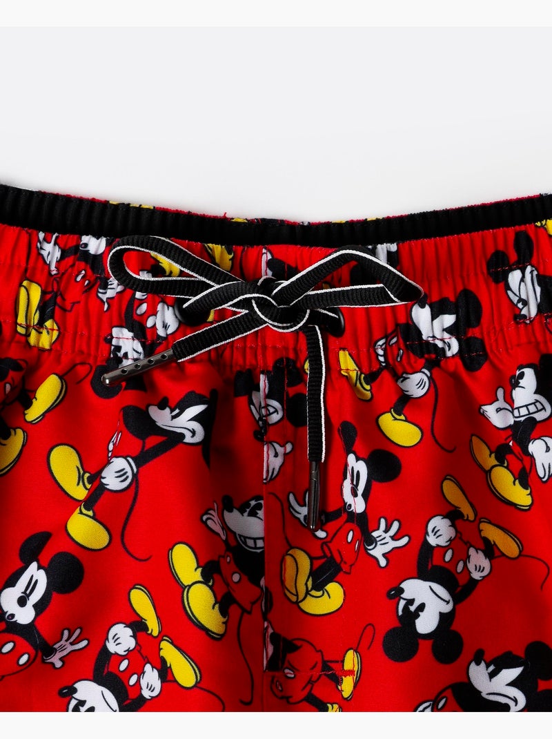 DISNEY Bañador Mikcey Classic para Hombre Rojo - Kiabi