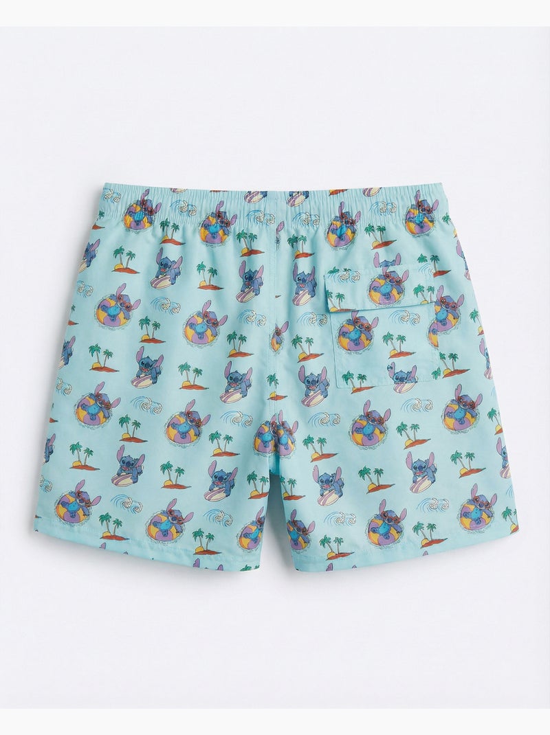 DISNEY Bañador Summer Stitch para Hombre Azul - Kiabi
