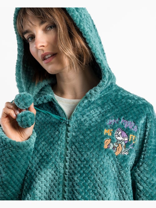 DISNEY Bata Calentita Manga Larga Dopey para Mujer - Kiabi DISNEY Bata Calentita Manga Larga Dopey para Mujer - Kiabi