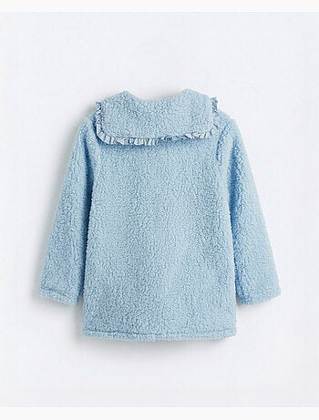 Disney bata calentita manga larga sherpa coquette friends para niña