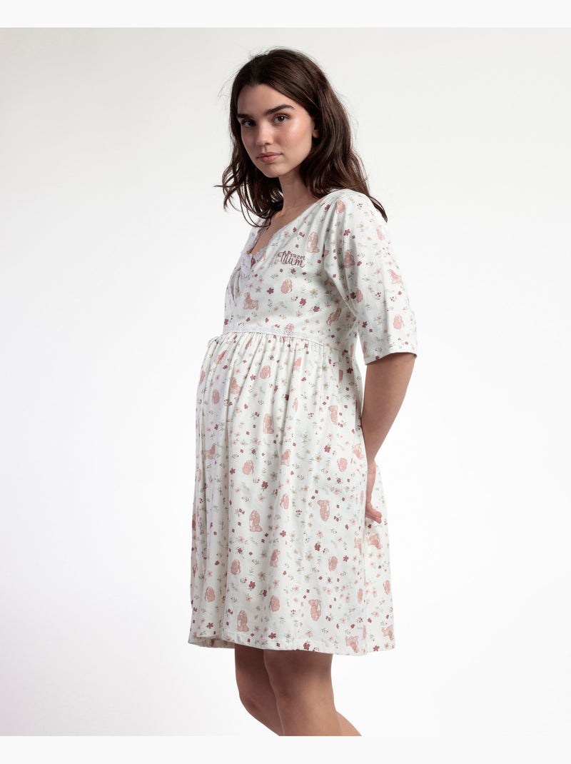 DISNEY Bata Manga Francesa Lady Mum para Mujer Crudo - Kiabi