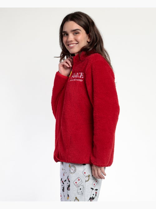 DISNEY Bata Manga Larga Calentita Alicia para Mujer - Kiabi DISNEY Bata Manga Larga Calentita Alicia para Mujer - Kiabi