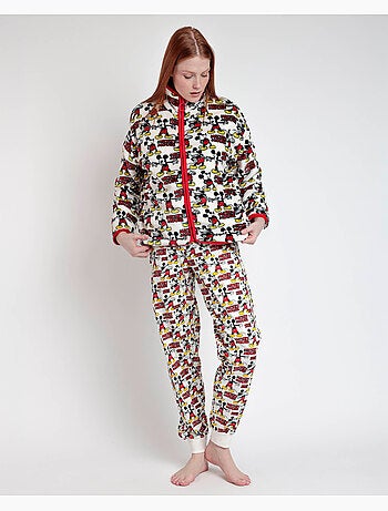 DISNEY Bata Manga Larga Calentita Best Mickey para Mujer