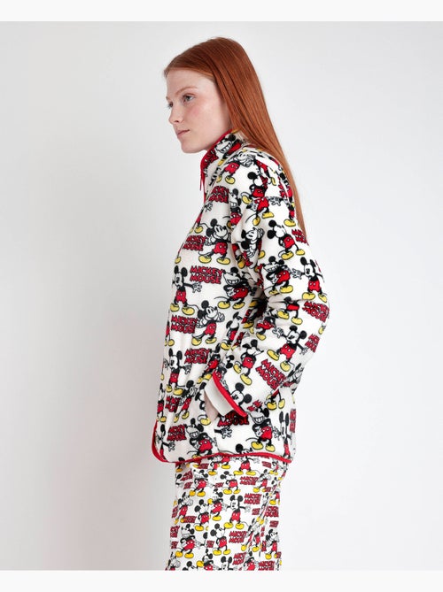 DISNEY Bata Manga Larga Calentita Best Mickey para Mujer - Kiabi DISNEY Bata Manga Larga Calentita Best Mickey para Mujer - Kiabi