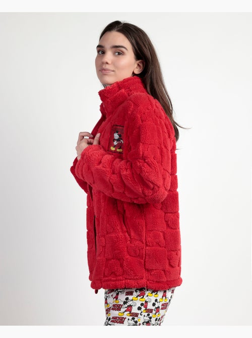 DISNEY Bata Manga Larga Calentita Jaquard Best Mickey para Mujer - Kiabi