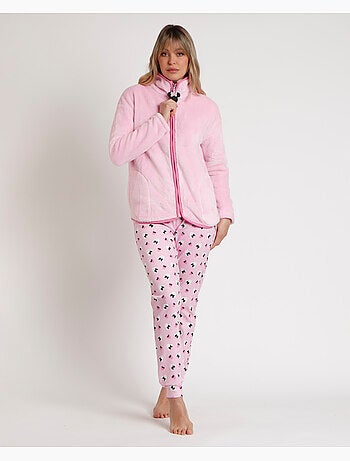 DISNEY Bata Manga Larga Calentita Minnie Chic para Mujer