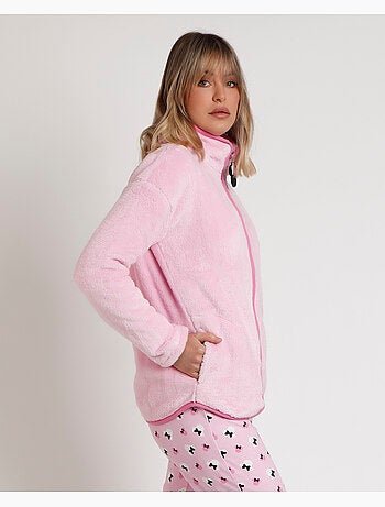 DISNEY Bata Manga Larga Calentita Minnie Chic para Mujer