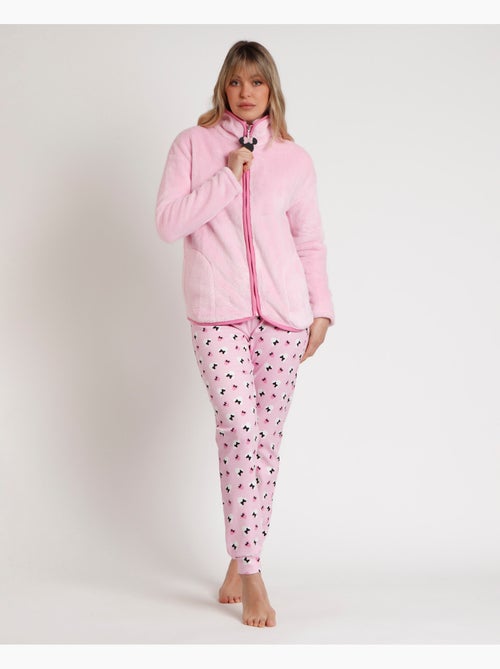 DISNEY Bata Manga Larga Calentita Minnie Chic para Mujer - Kiabi DISNEY Bata Manga Larga Calentita Minnie Chic para Mujer - Kiabi