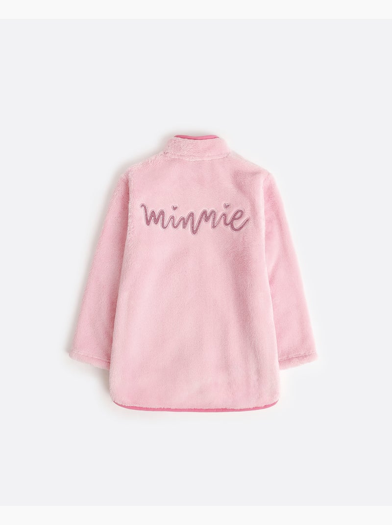 DISNEY Bata Manga Larga Calentita Minnie Chic para Niña Rosa - Kiabi