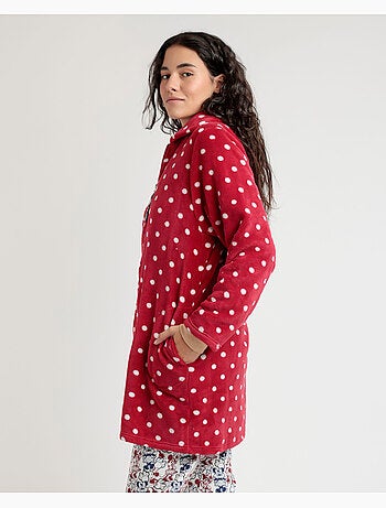 DISNEY Bata Manga Larga Calentita Minnie College para Mujer