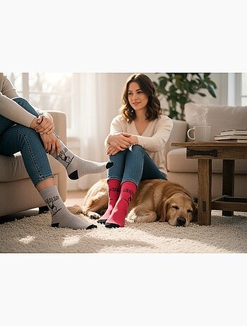 Disney – Calcetines Mujer Licencia Winnie el Pooh Pack de 8 Pares