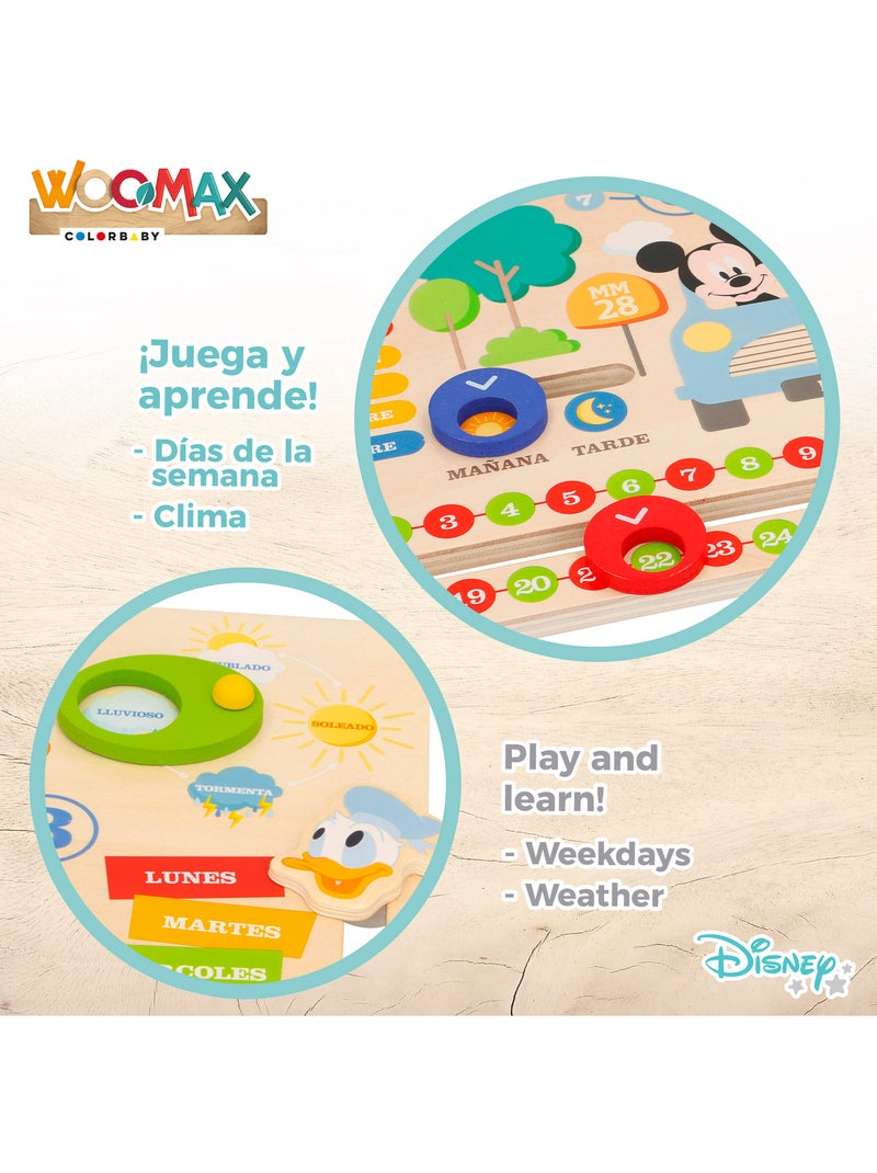 Disney Calendario de madera WOOMAX N/D - Kiabi