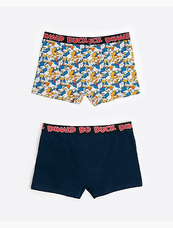 DISNEY Calzoncillo/Bóxer Big Donald para Hombre, (Caja de 2 unidades)