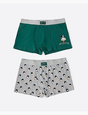 DISNEY Calzoncillo/Boxer Hombre Mcduck para Hombre, (Caja de 2 unidades)
