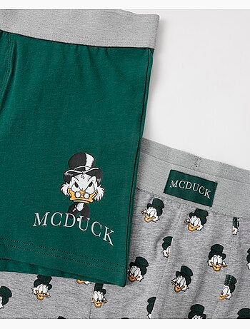 DISNEY Calzoncillo/Boxer Hombre Mcduck para Hombre, (Caja de 2 unidades)