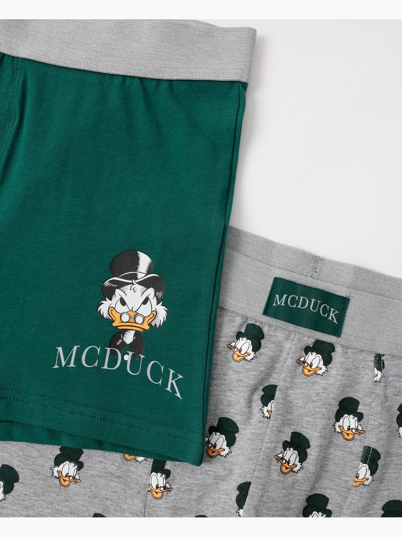 DISNEY Calzoncillo/Boxer Hombre Mcduck  para Hombre, (Caja de 2 unidades) Multicolor - Kiabi