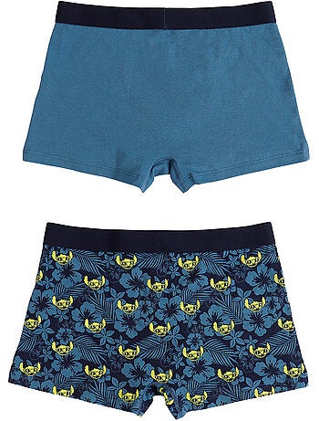DISNEY Calzoncillo/Bóxer Lilo & Stitch para Hombre, (Caja de 2 unidades)