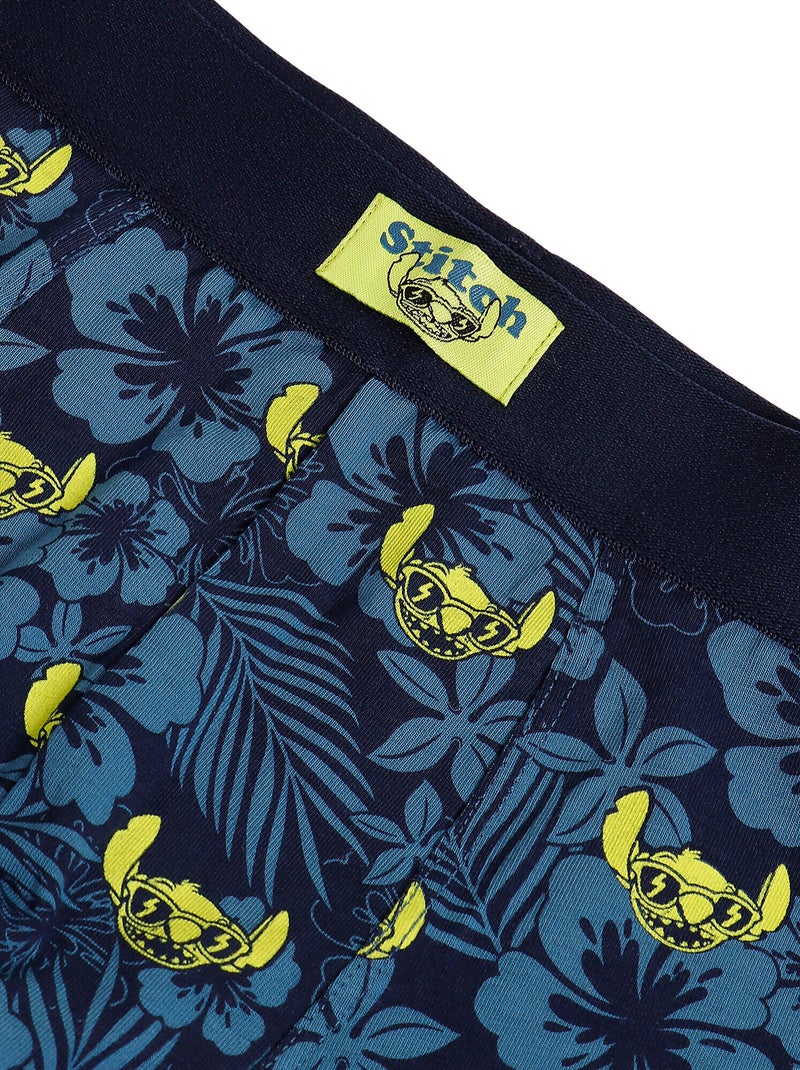 DISNEY Calzoncillo/Bóxer Lilo & Stitch para Hombre, (Caja de 2 unidades) Azul - Kiabi