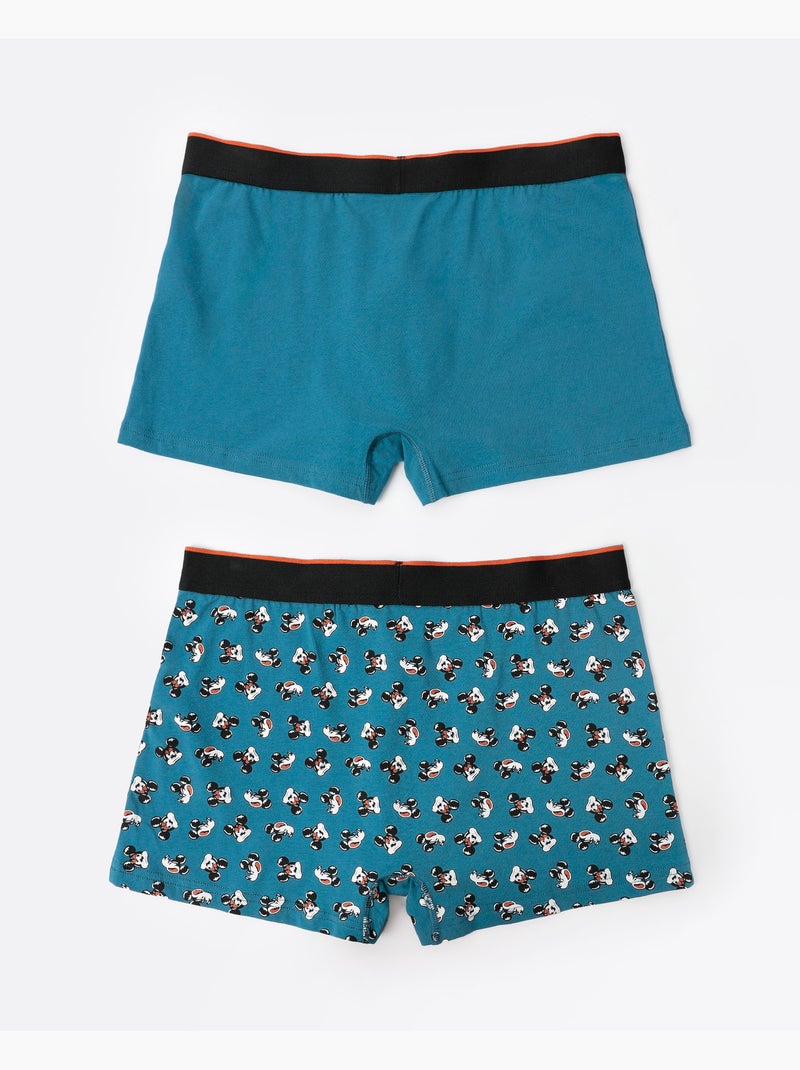 DISNEY Calzoncillo/Boxer Lost Mickey para Hombre, (Caja de 2 unidades) Multicolor - Kiabi