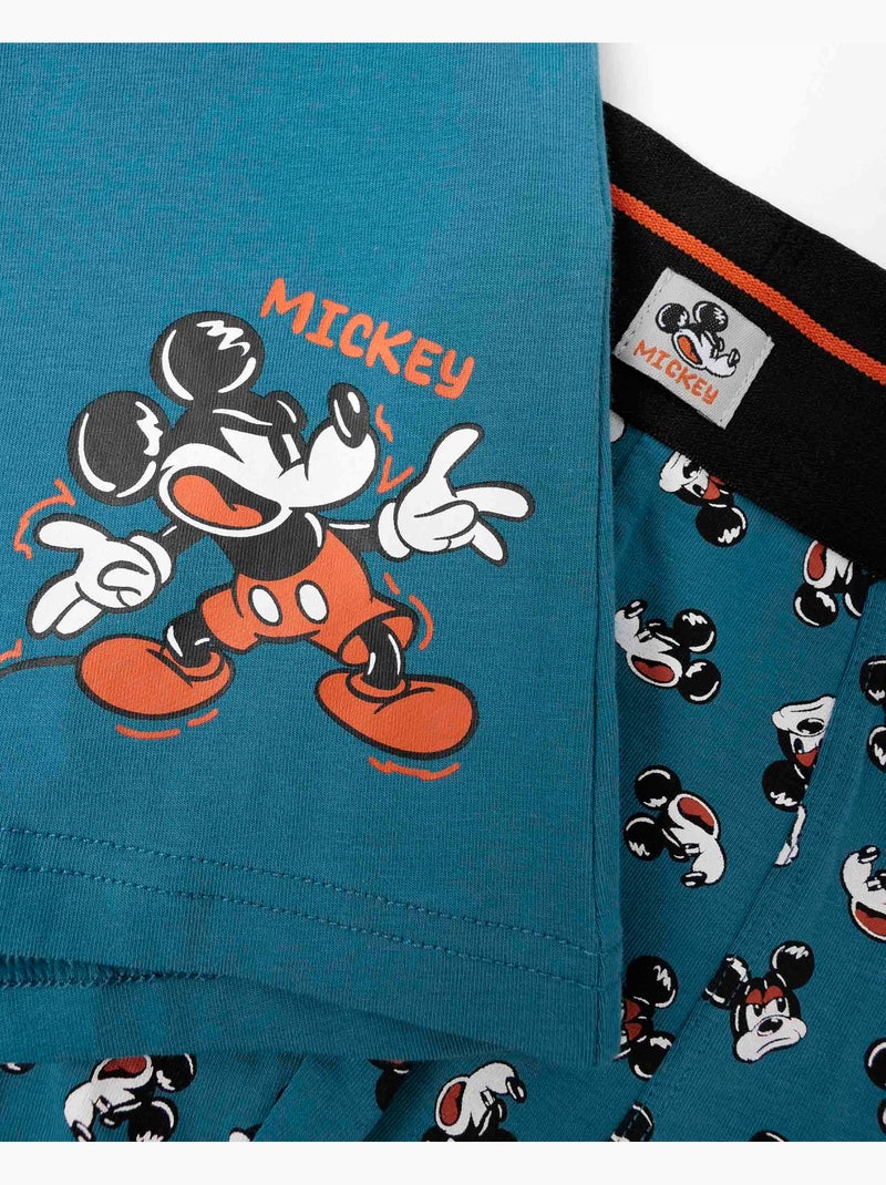 DISNEY Calzoncillo/Boxer Lost Mickey para Hombre, (Caja de 2 unidades) Multicolor - Kiabi