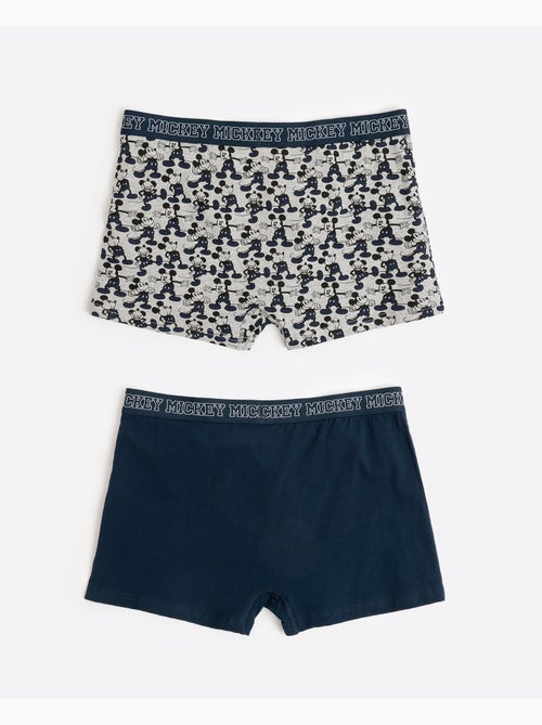 DISNEY Calzoncillo/Bóxer Mickey Jeans para Hombre, (Caja de 2 unidades) - Kiabi
