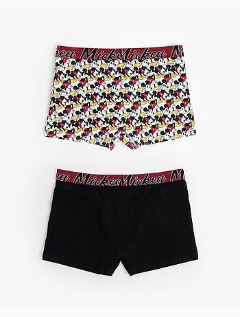 DISNEY Calzoncillo/Bóxer Mickey King para Hombre, (Caja de 2 unidades)