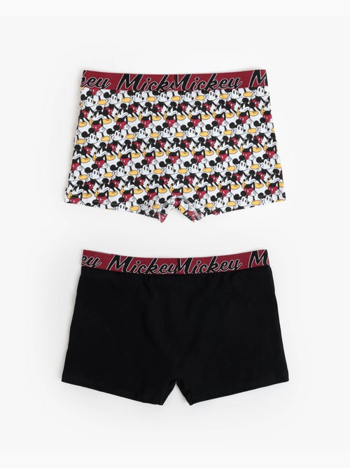 DISNEY Calzoncillo/Bóxer Mickey King para Hombre, (Caja de 2 unidades) - Kiabi DISNEY Calzoncillo/Bóxer Mickey King para Hombre, (Caja de 2 unidades) - Kiabi