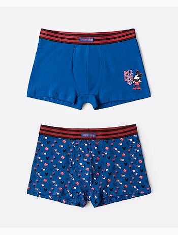 DISNEY Calzoncillo/Boxer Mickey What S Up para Hombre, (Caja de 2 unidades)