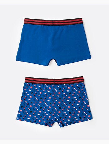 DISNEY Calzoncillo/Boxer Mickey What S Up para Hombre, (Caja de 2 unidades)