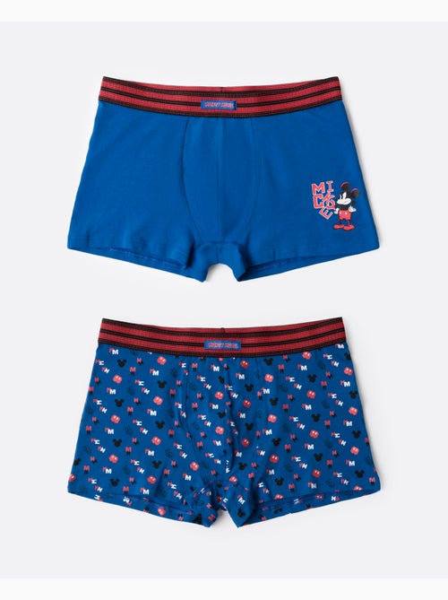 DISNEY Calzoncillo/Boxer Mickey What S Up para Hombre, (Caja de 2 unidades) - Kiabi