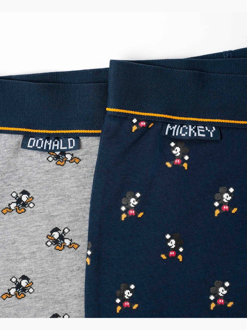 DISNEY Calzoncillo/Boxer Pixel Classic  para Hombre, (Caja de 2 unidades) Multicolor - Kiabi