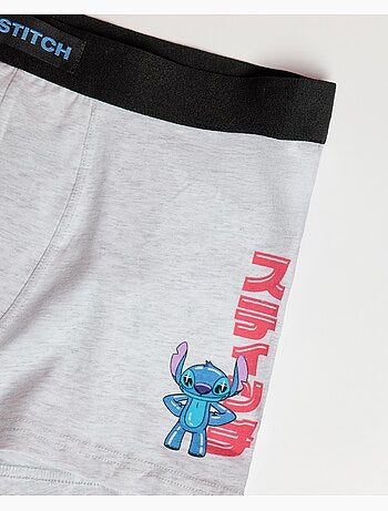 DISNEY Calzoncillo/Boxer Stitch Anime para Hombre, (Caja de 2 unidades)