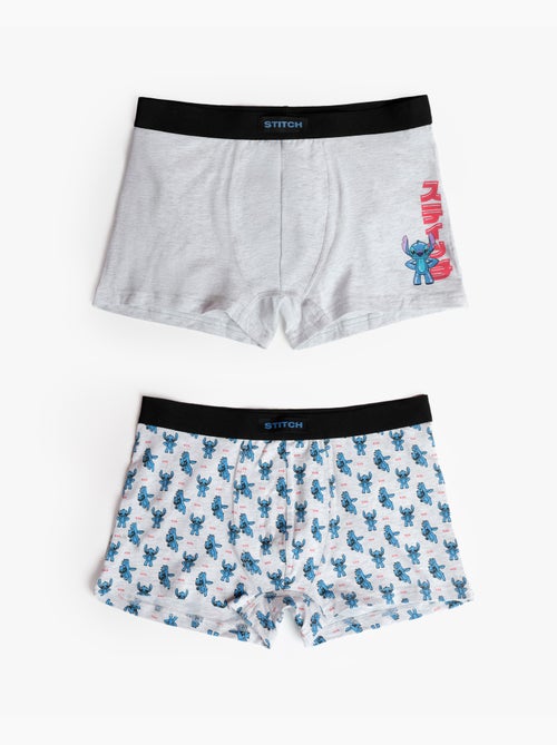DISNEY Calzoncillo/Boxer Stitch Anime para Hombre, (Caja de 2 unidades) - Kiabi