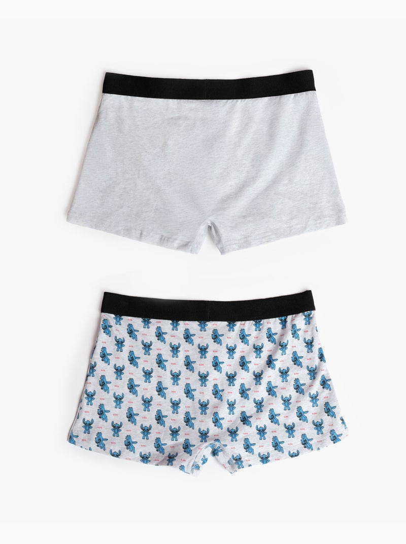 DISNEY Calzoncillo/Boxer Stitch Anime para Hombre, (Caja de 2 unidades) Multicolor - Kiabi