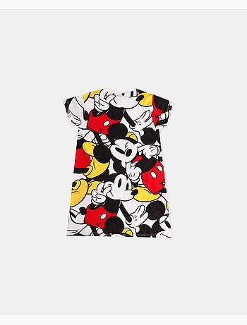 DISNEY Camisola Manga Corta Big Mickey para Niña