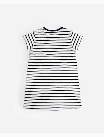 DISNEY Camisola Manga Corta Mickey Patch para Niña