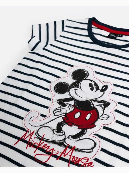DISNEY Camisola Manga Corta Mickey Patch para Niña - Kiabi DISNEY Camisola Manga Corta Mickey Patch para Niña - Kiabi